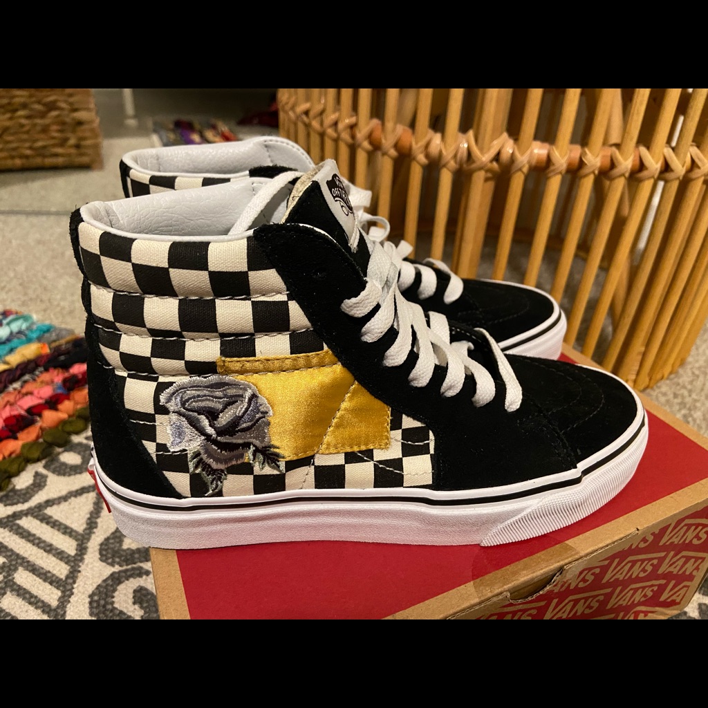 Vans (Satin Patchwork) Checker